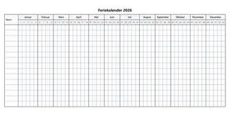 Forhåndsvisning av Feriekalender